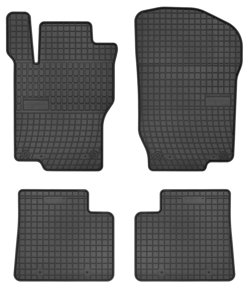 Gumové koberce do auta, Mercedes W164, M-Class, 2005-2011