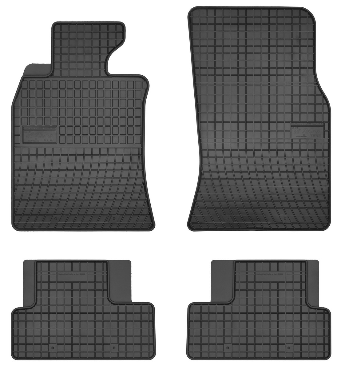 Gumové autokoberce do auta MINI Cooper II, 2001-2006