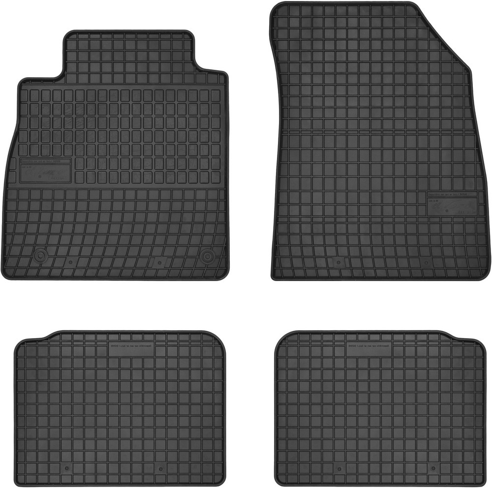 Gumové koberce do auta, Nissan Micra V K14, 2016- ,