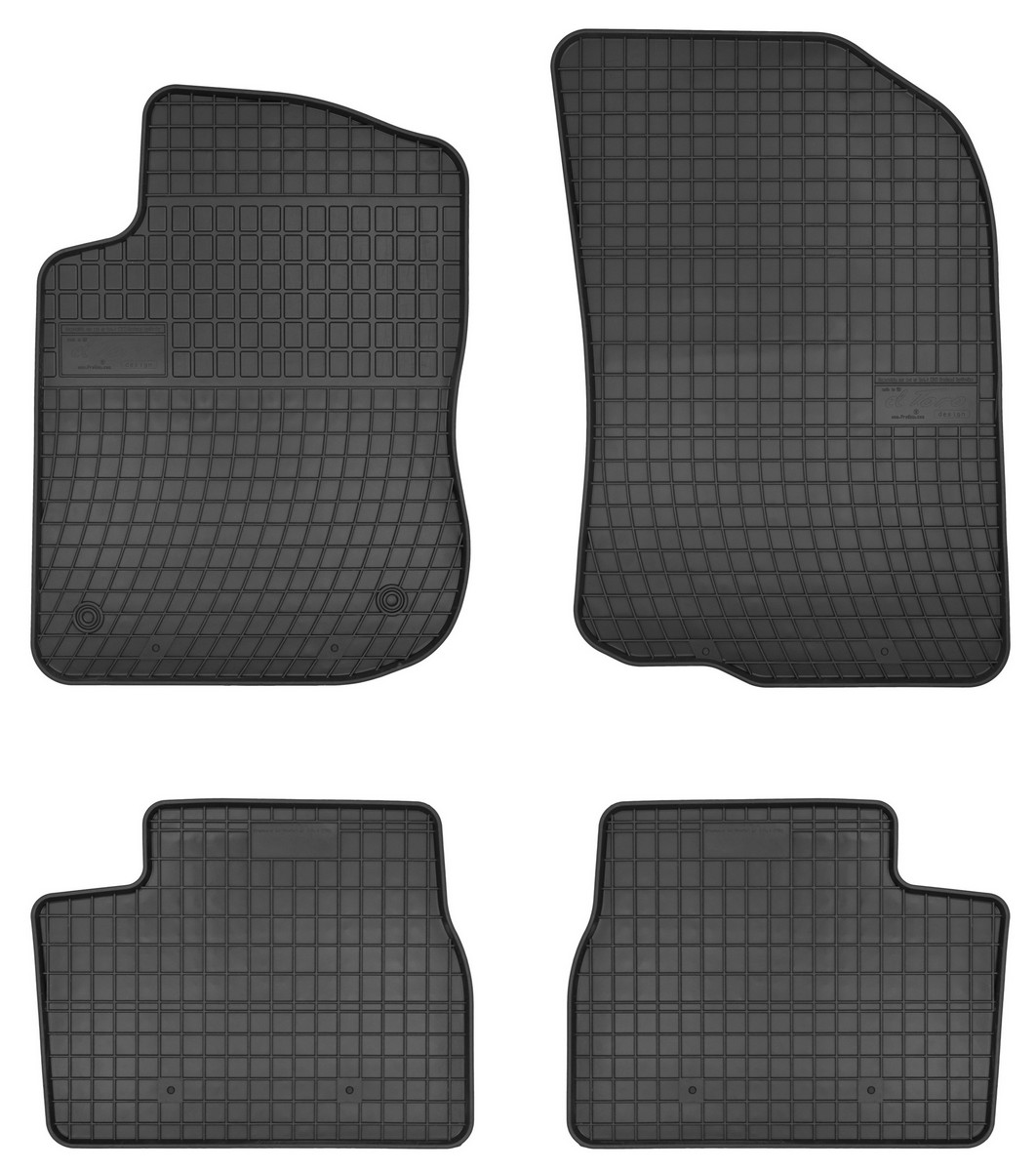 Gumové koberce do auta, Peugeot 2008, 2013-2019