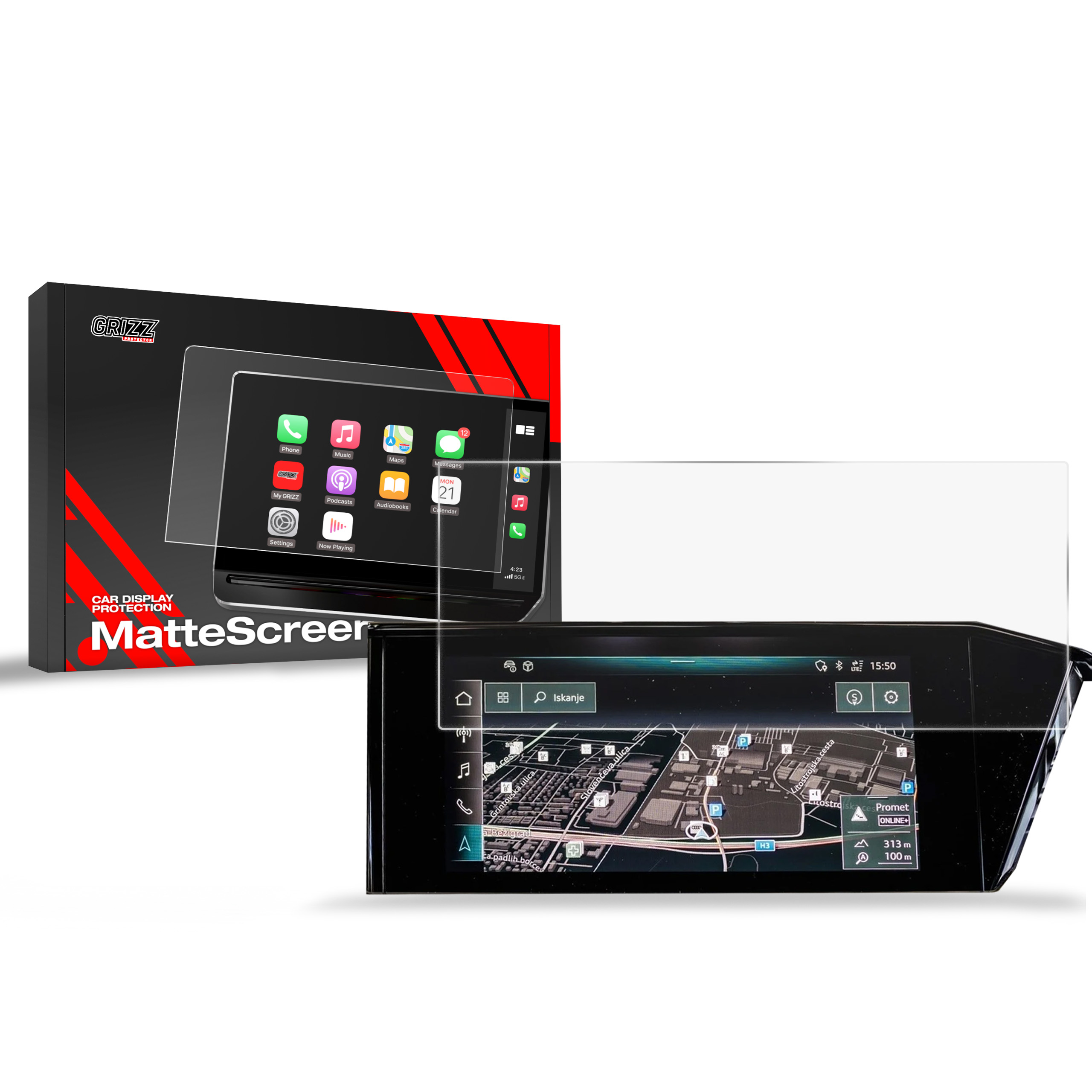 Ochrana displeje MatteScreen, Audi E-Tron GT, 2021- ,