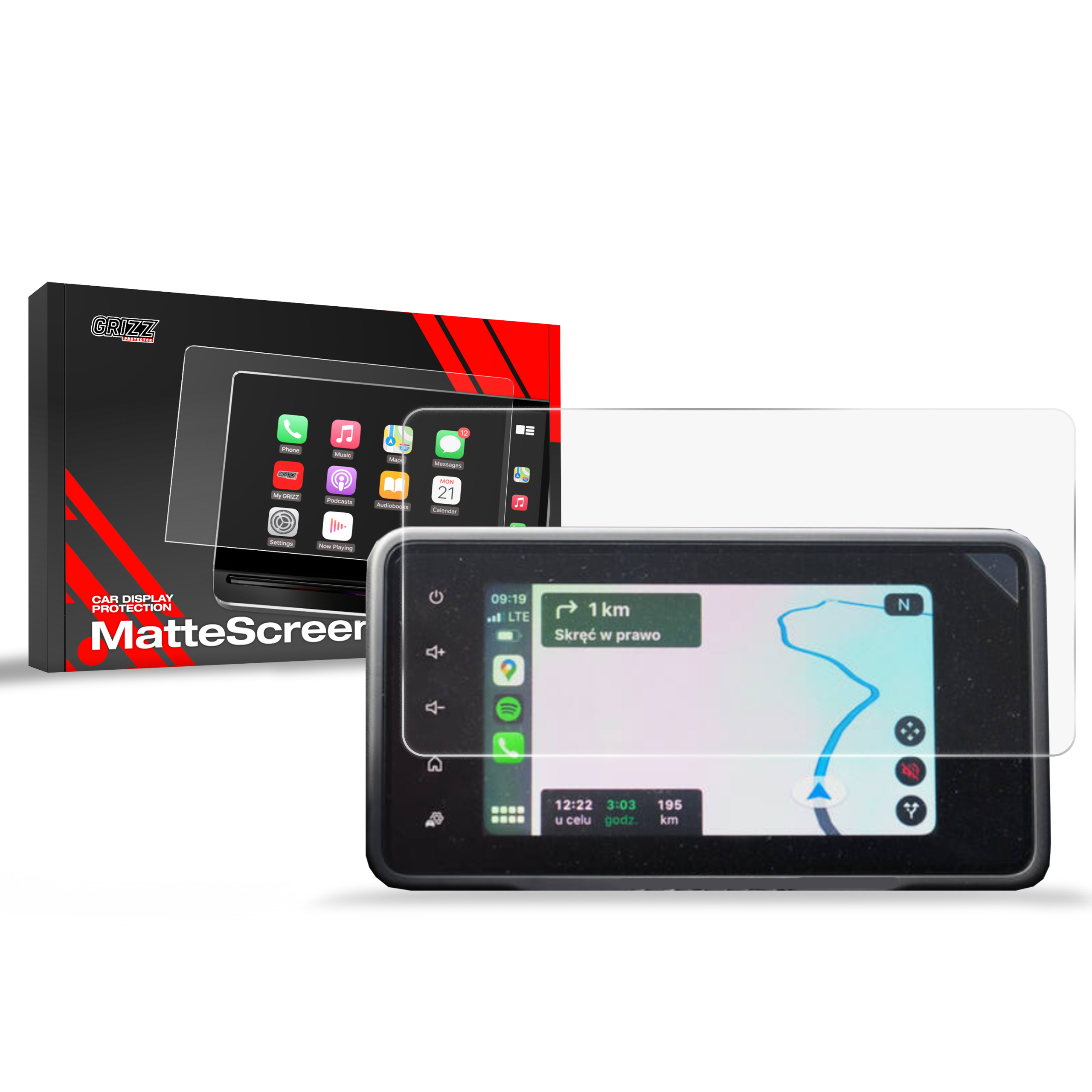 Ochrana displeje MatteScreen, Dacia Jogger, 2021- , Display 8"