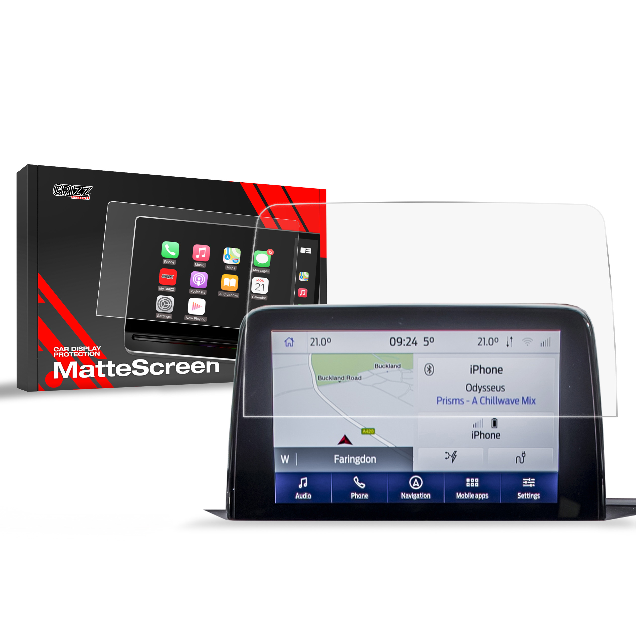 Ochrana displeje MatteScreen, Ford Focus IV, 2018- , Display 8"