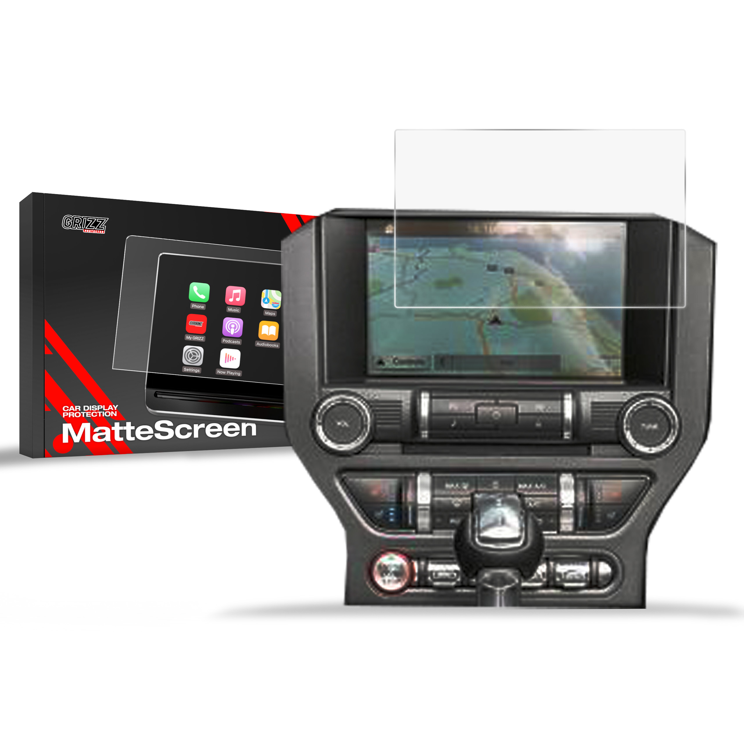 Ochrana displeje MatteScreen, Ford Mustang VI, 2015-2023