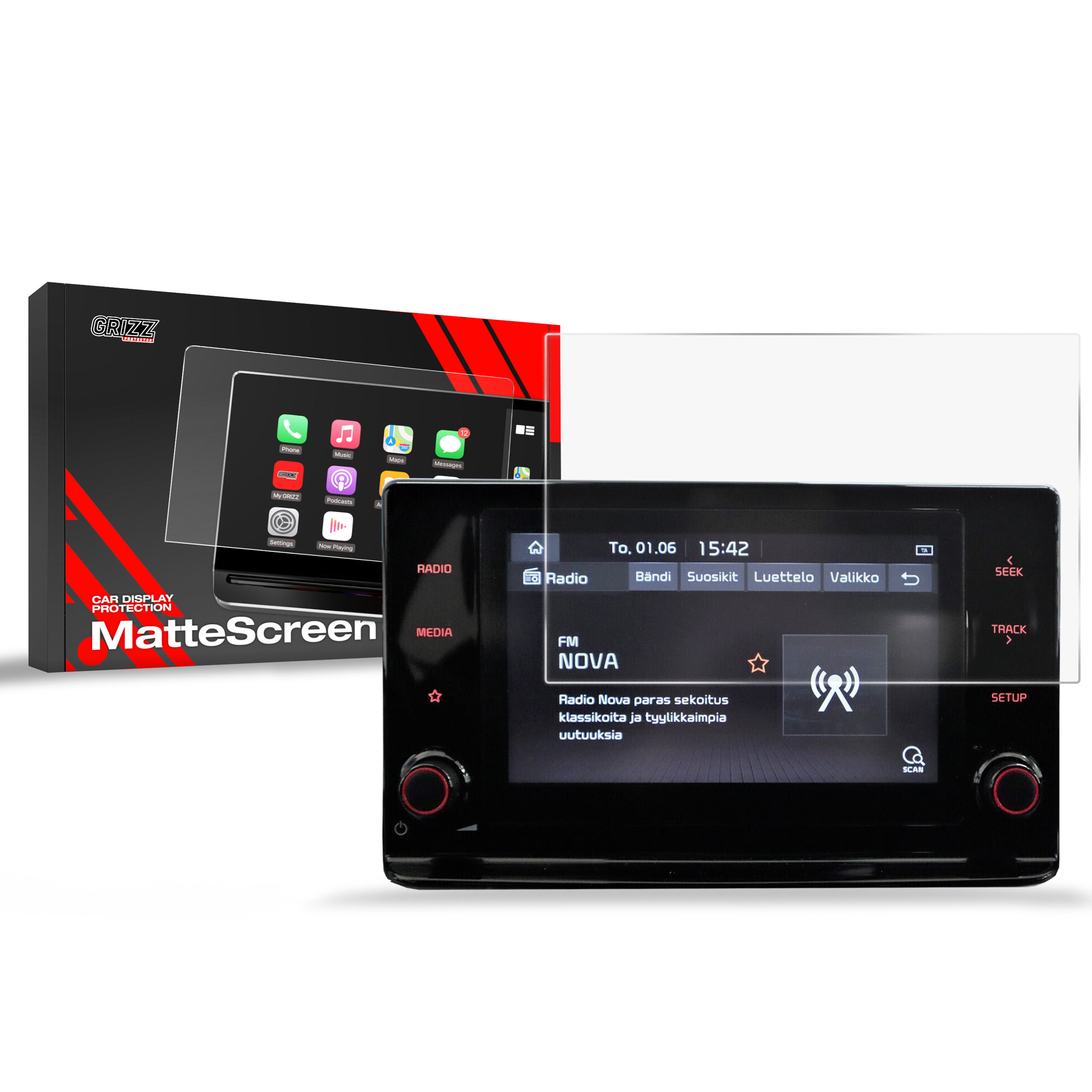 Ochrana displeje MatteScreen, Kia Ceed III, 2018- , Display 8"