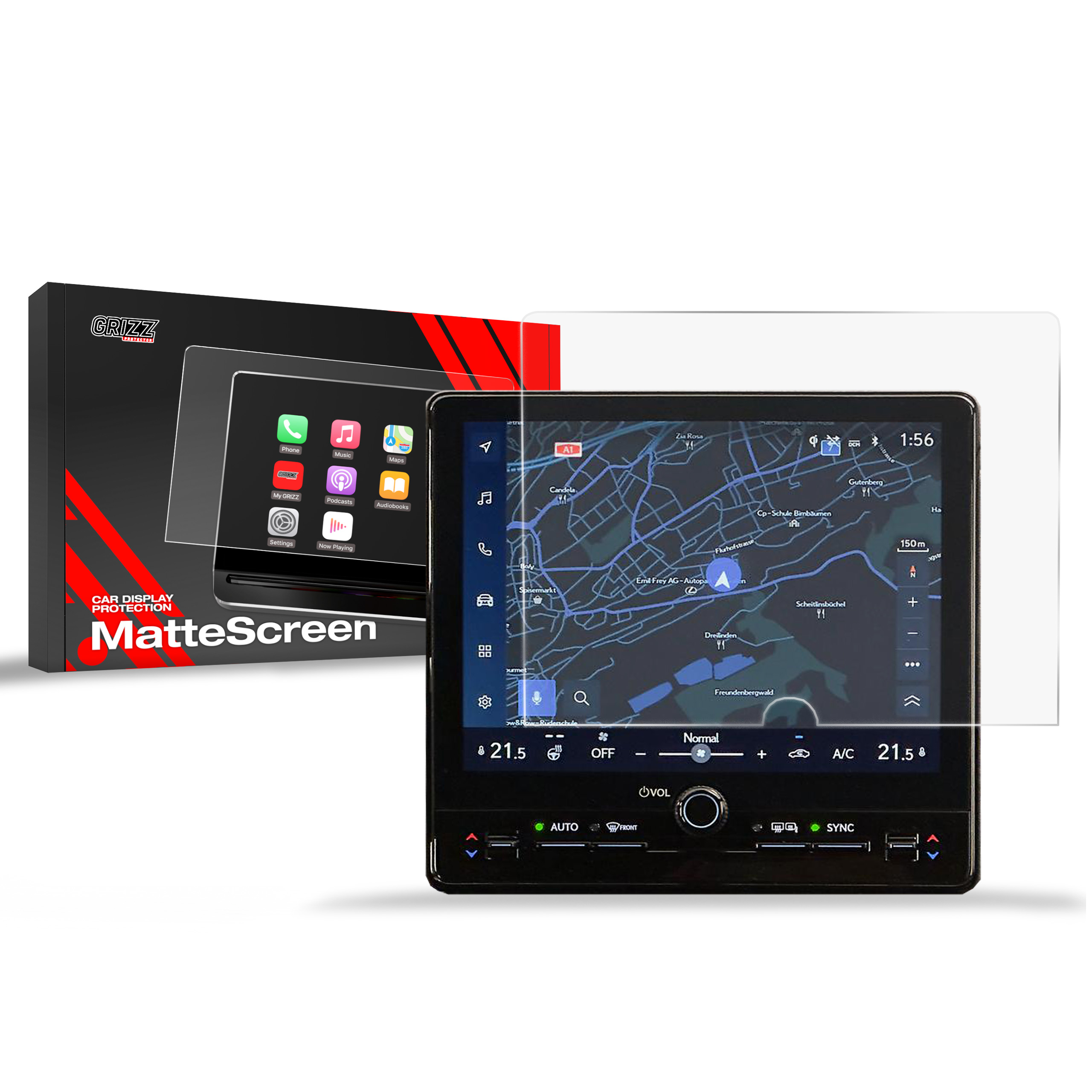 Ochrana displeje MatteScreen, Lexus LBX, 2024- , Display 9,8"