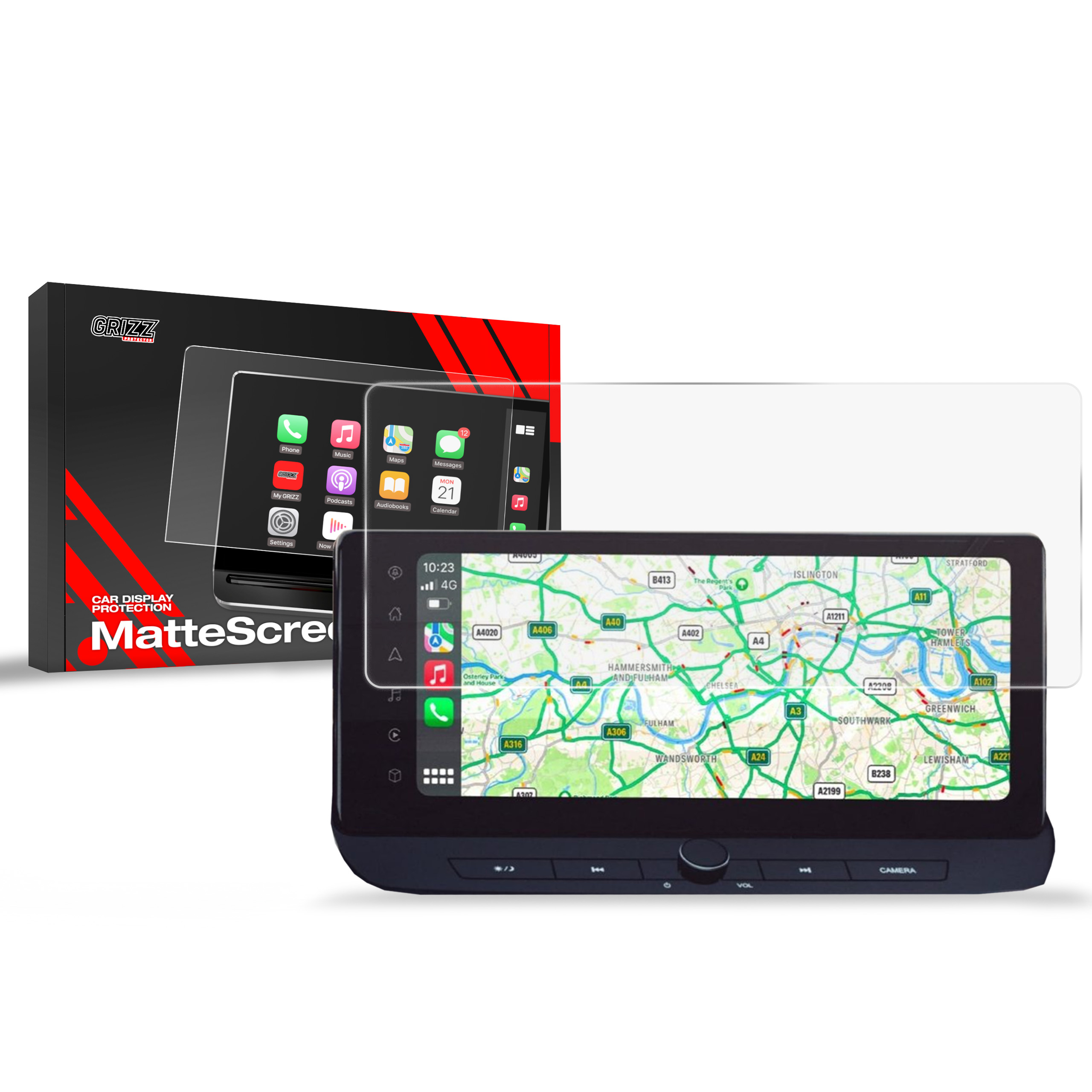Ochrana displeje MatteScreen, Nissan Qashqai III, 2022- , Display 12,3"