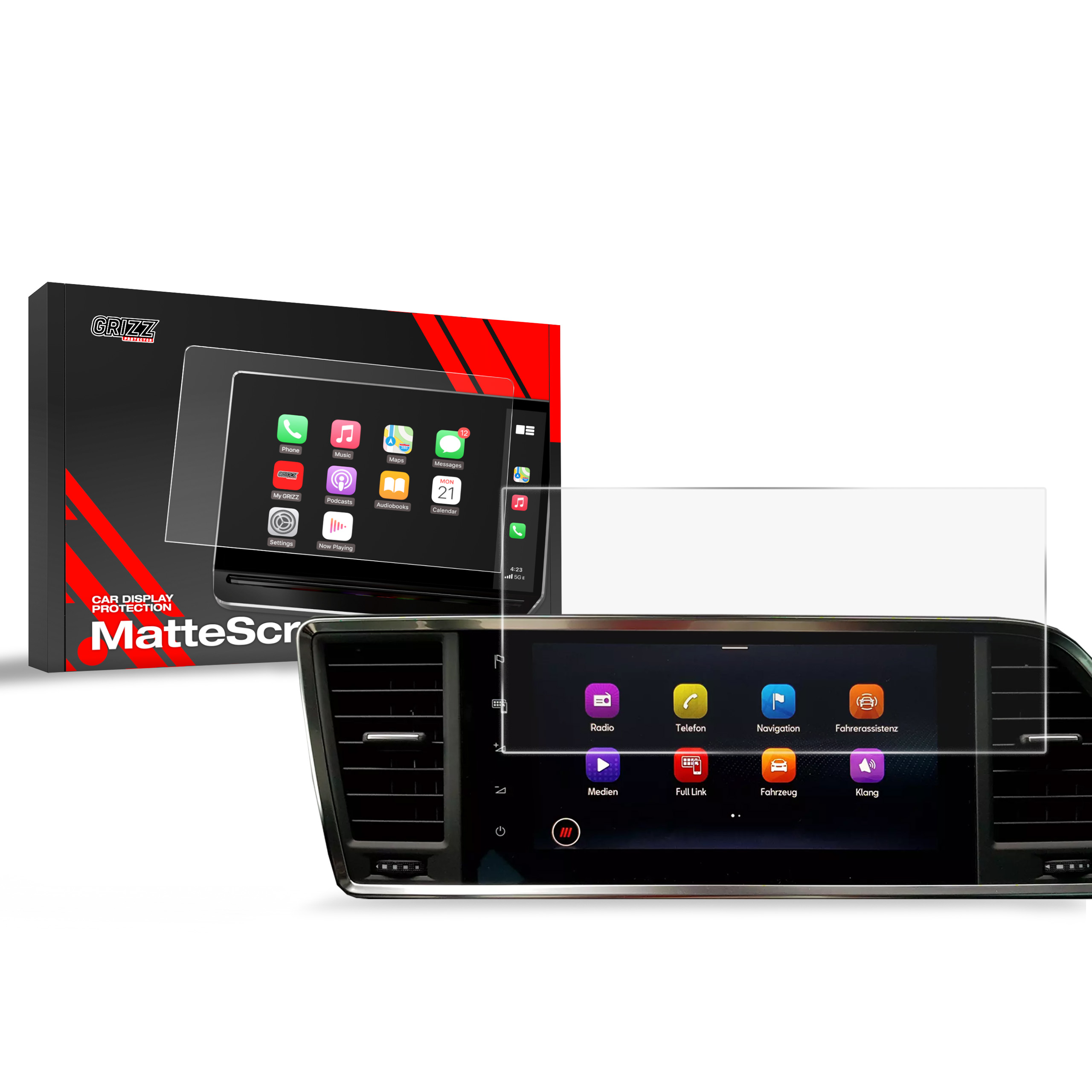 Ochrana displeje MatteScreen, Seat Ateca, 2020- , Display 9,2"