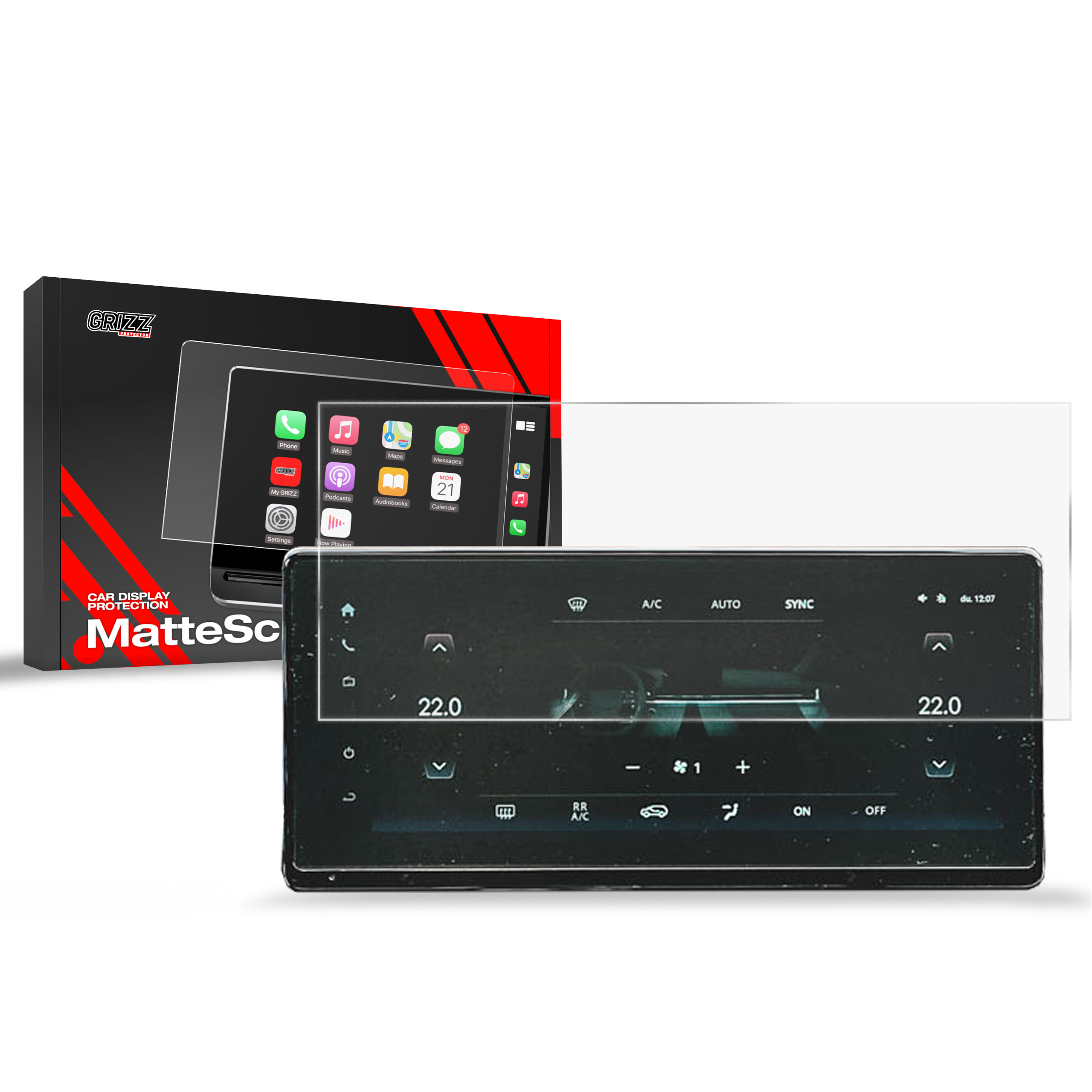 Ochrana displeje MatteScreen, SsangYong Rexton II Y400, 2023- , Display 12,3"