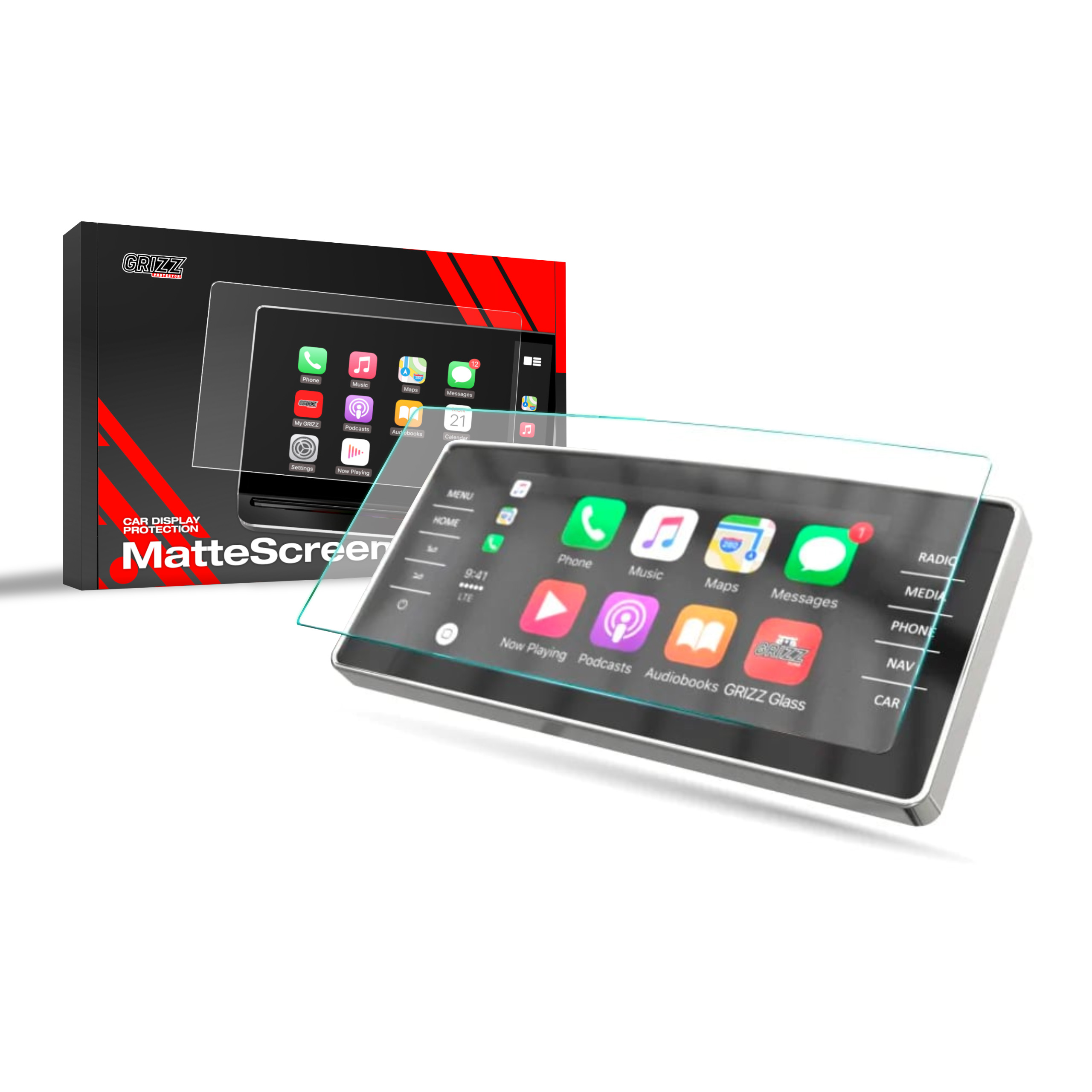 Ochrana displeje MatteScreen, Škoda Kamiq, 2019-2023, Amundsen, Display 9,2"