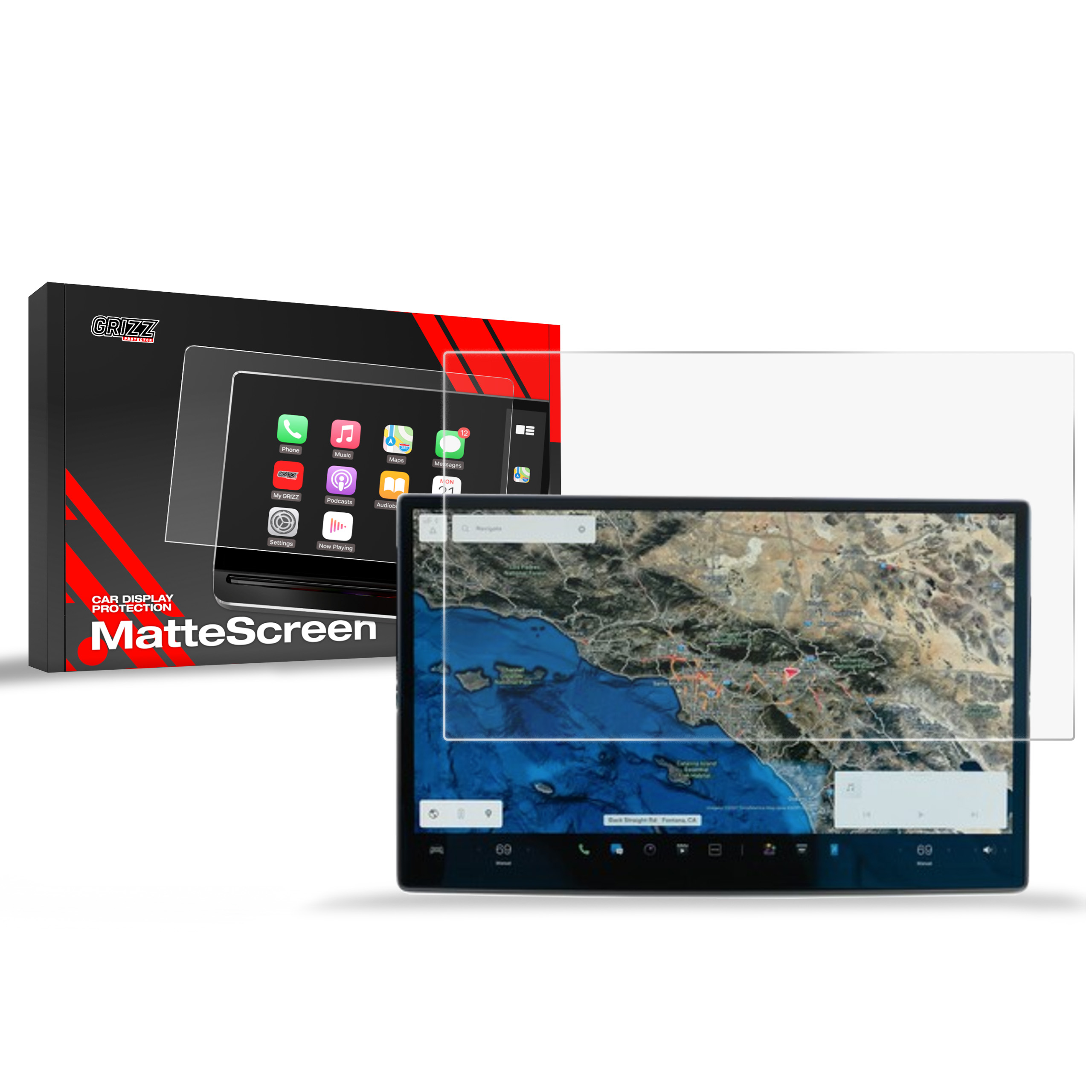 Ochrana displeje MatteScreen, Tesla Model Y, 2020- ,