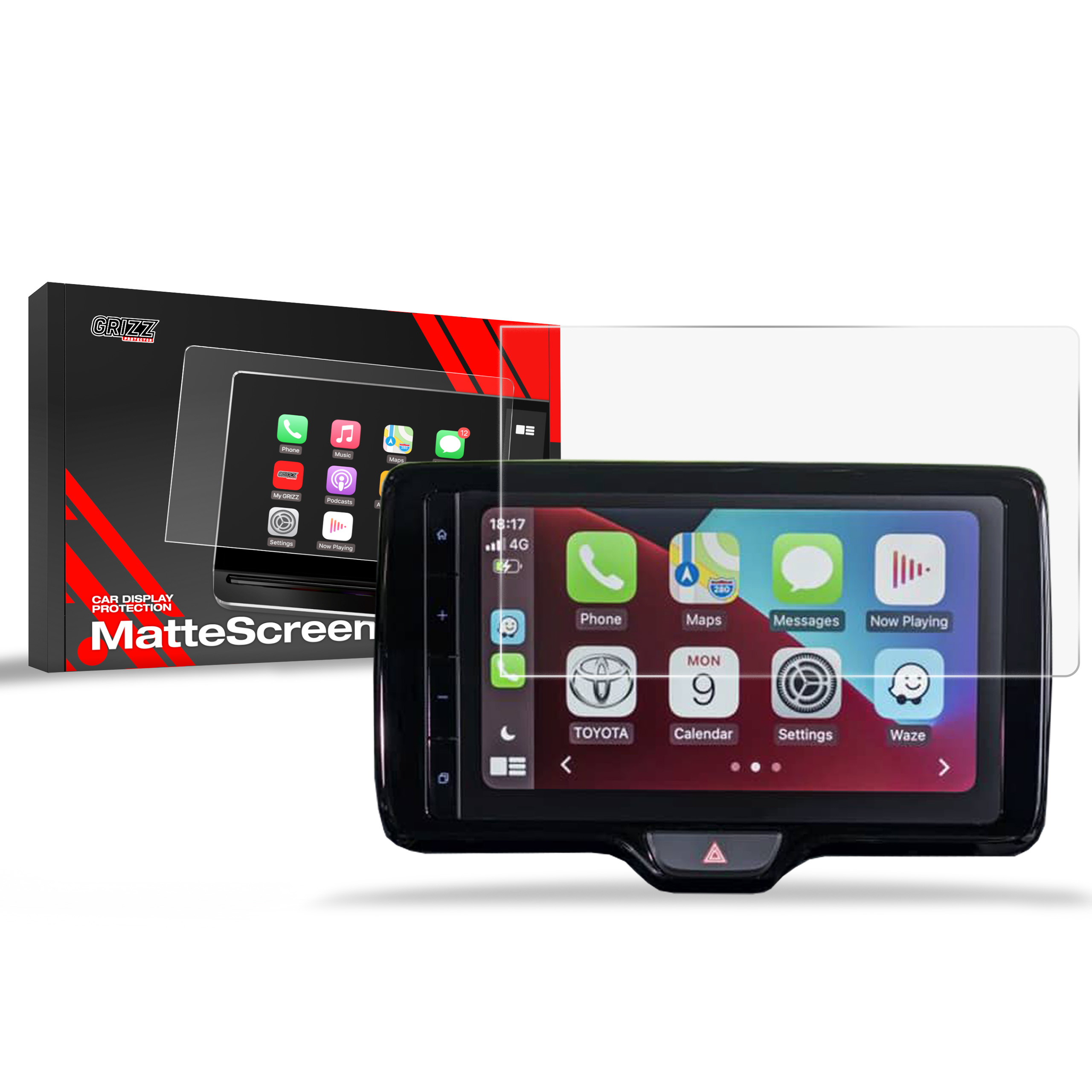 Ochrana displeje MatteScreen, Toyota Aygo X, 2022- , Display 9"