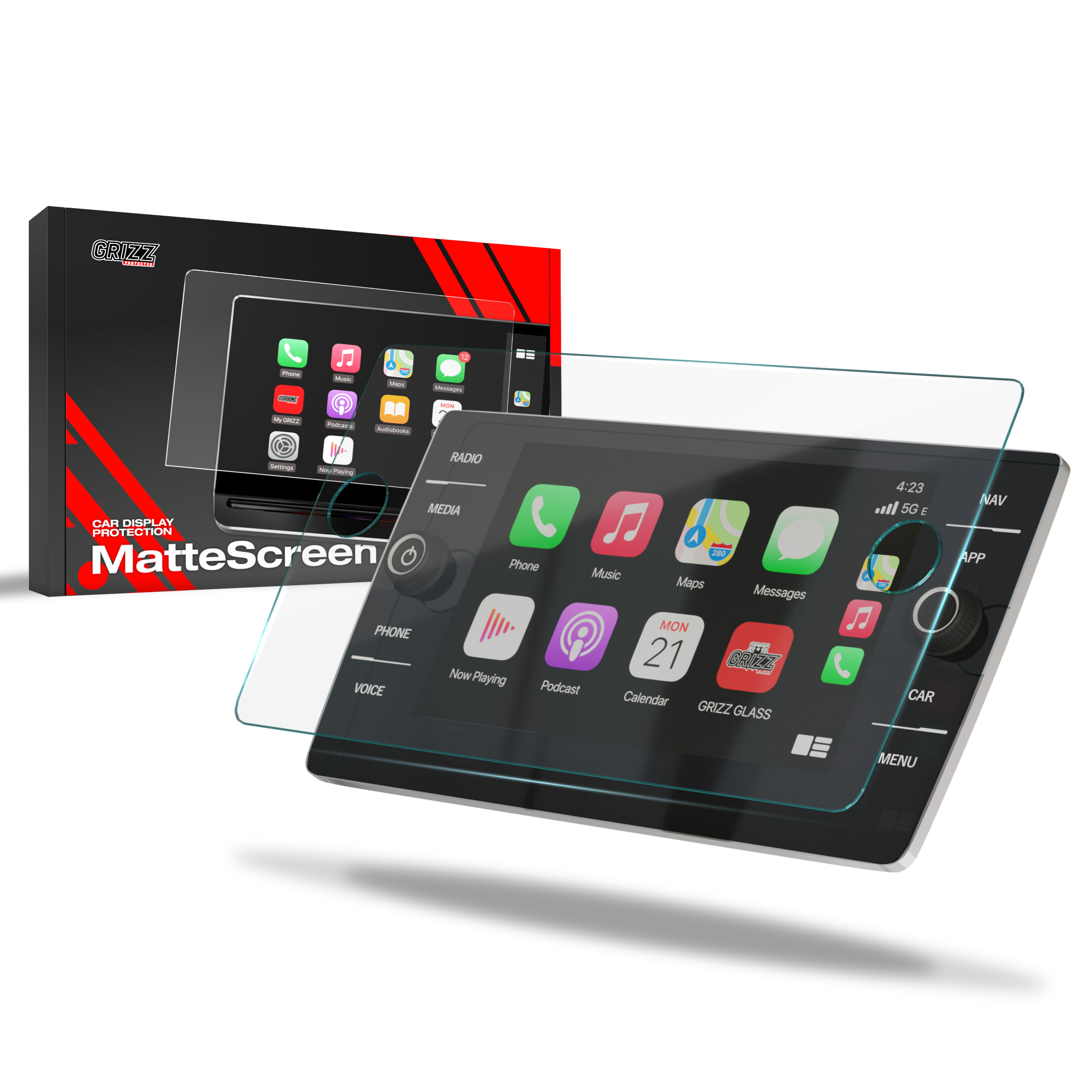 Ochrana displeje MatteScreen, VW T-Cross, 2018- , Discover Media