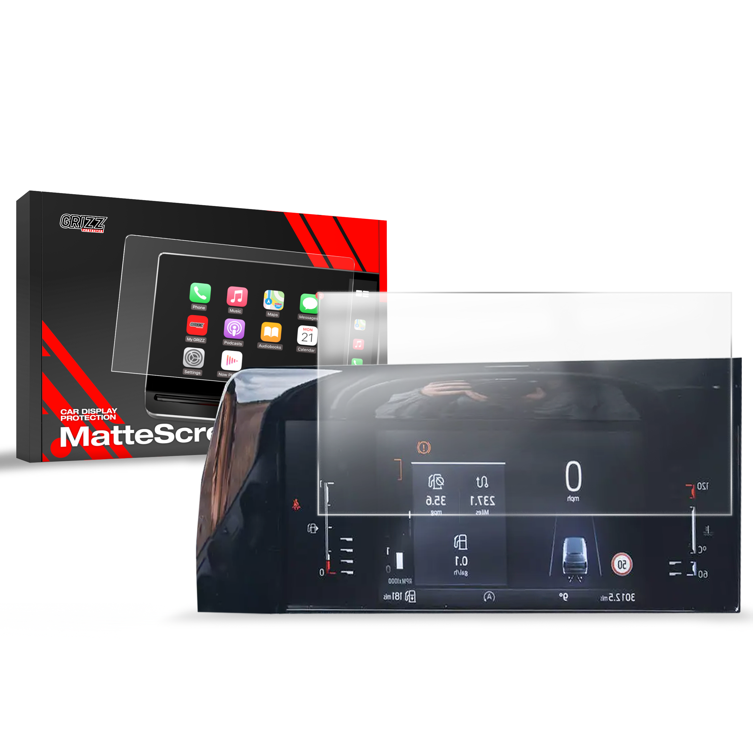 Ochrana displeje MatteScreen, Ford Custom Transit/Tourneo II, 2023- , Virtual Cockpit, Display 12"