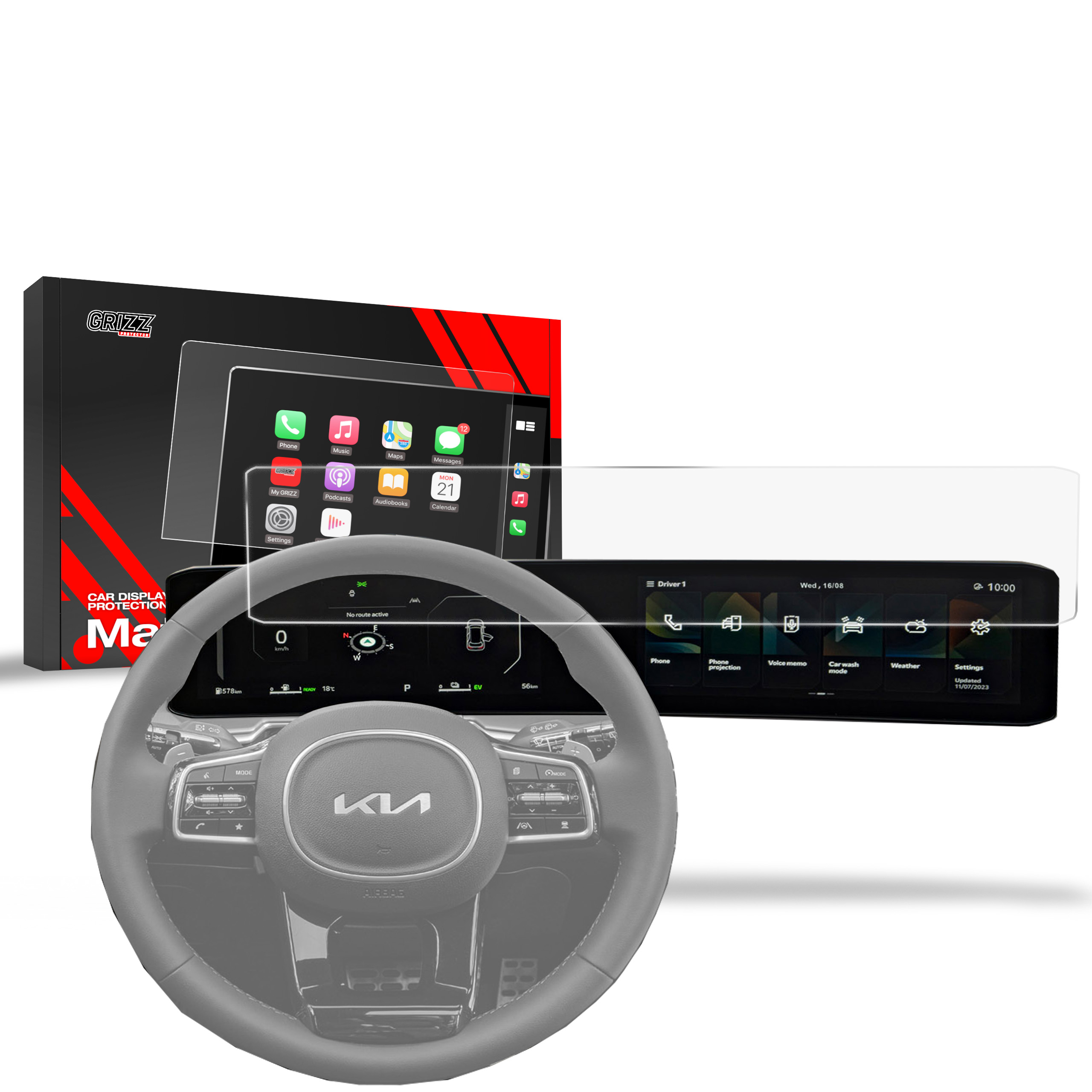 Ochrana displeje MatteScreen, Kia Sorento IV, 2023- ,