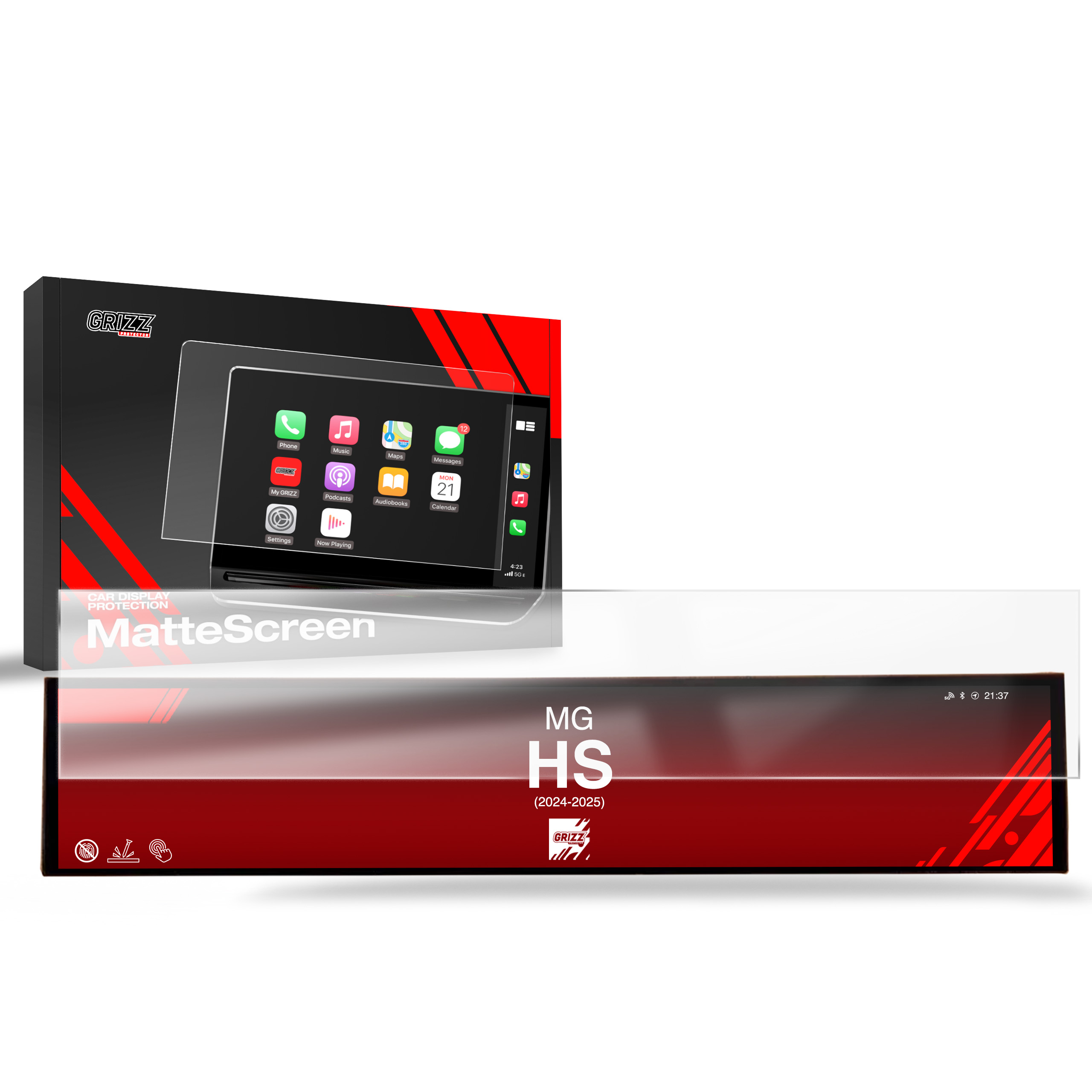 Ochrana displeje MatteScreen, MG HS II, 2024- , Display 12,3"