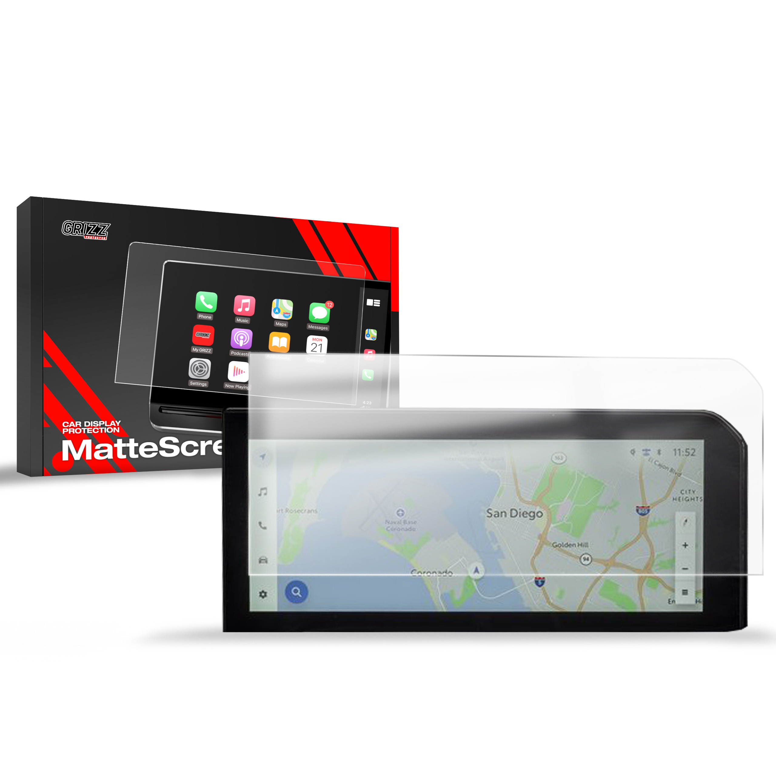 Ochrana displeje MatteScreen, Toyota Land Cruiser, J250, 2024- , Display 8"