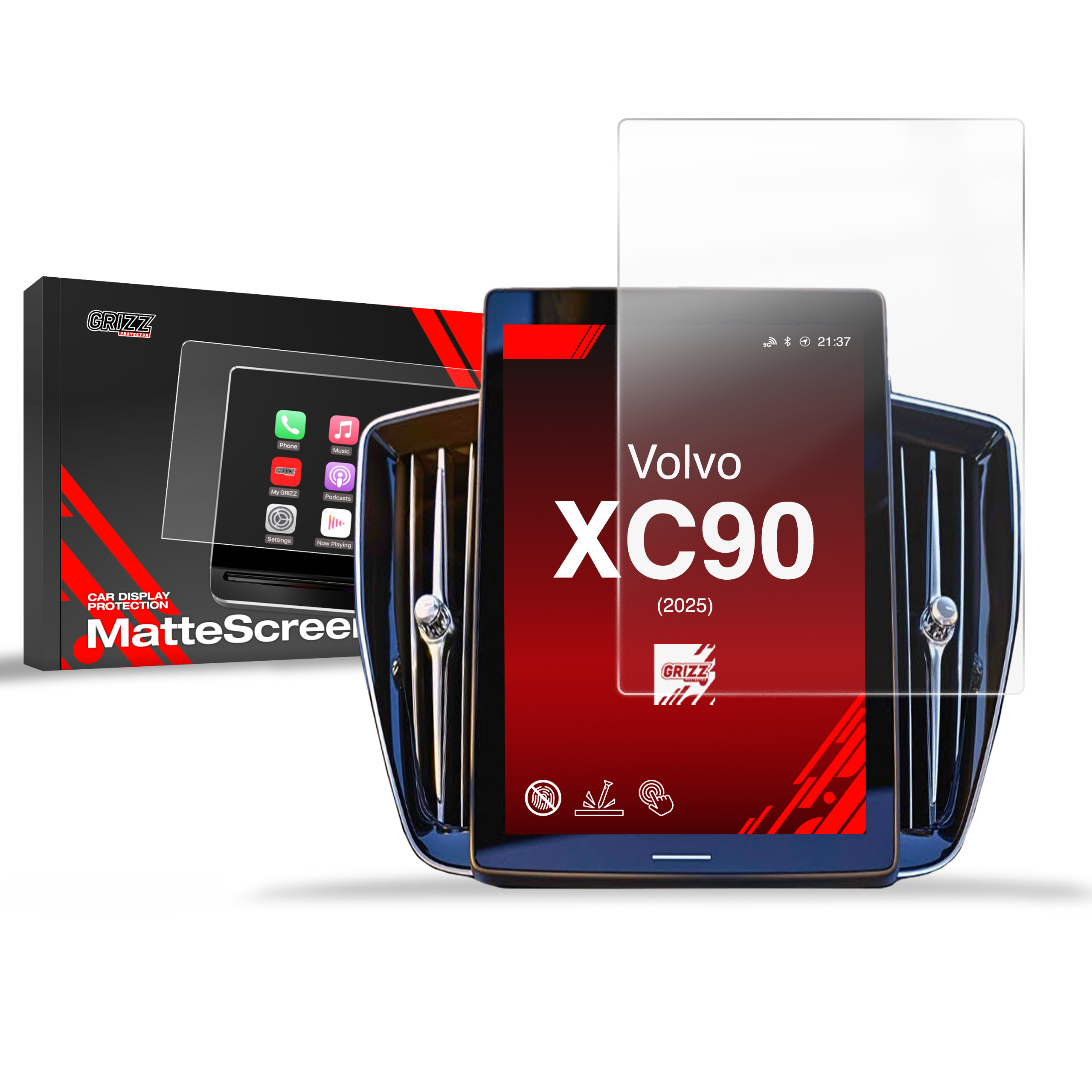 Ochrana displeje MatteScreen, Volvo XC90 II, 2025- , Display 11,2"