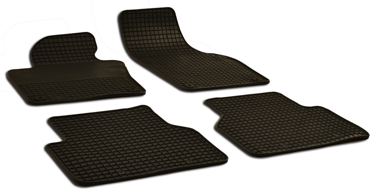 Gumové koberce-pryžové autokoberce, VW Tiguan 2007-2016