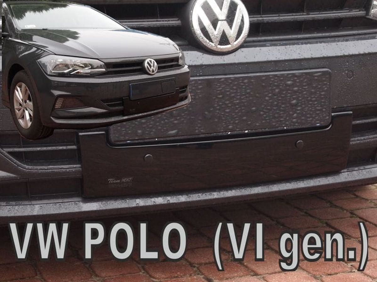 Zimní clona - kryt chladiče, VW Polo VI, 2017 -, dolní