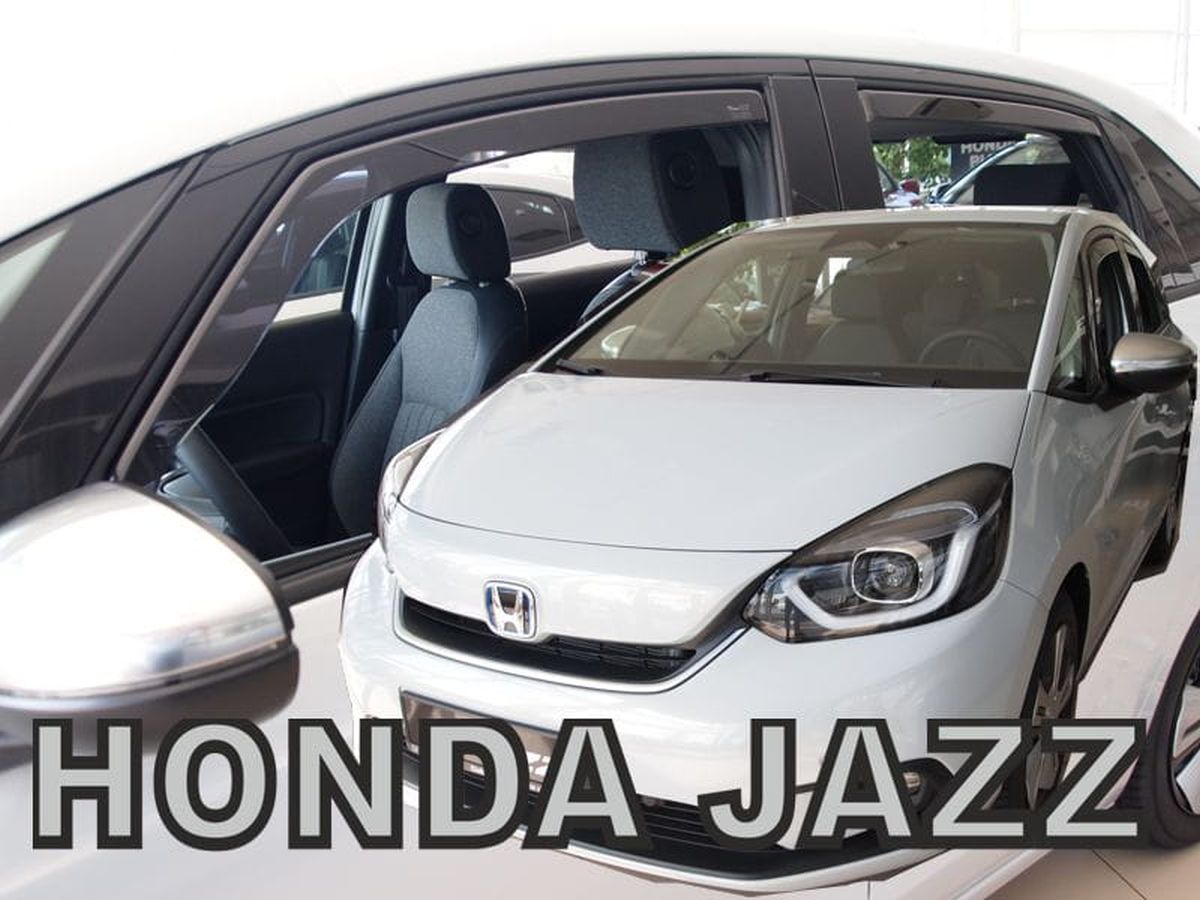 Větrné clony - ofuky oken (deflektory, plexi), Honda Jazz IV, 2020- , přední + zadní