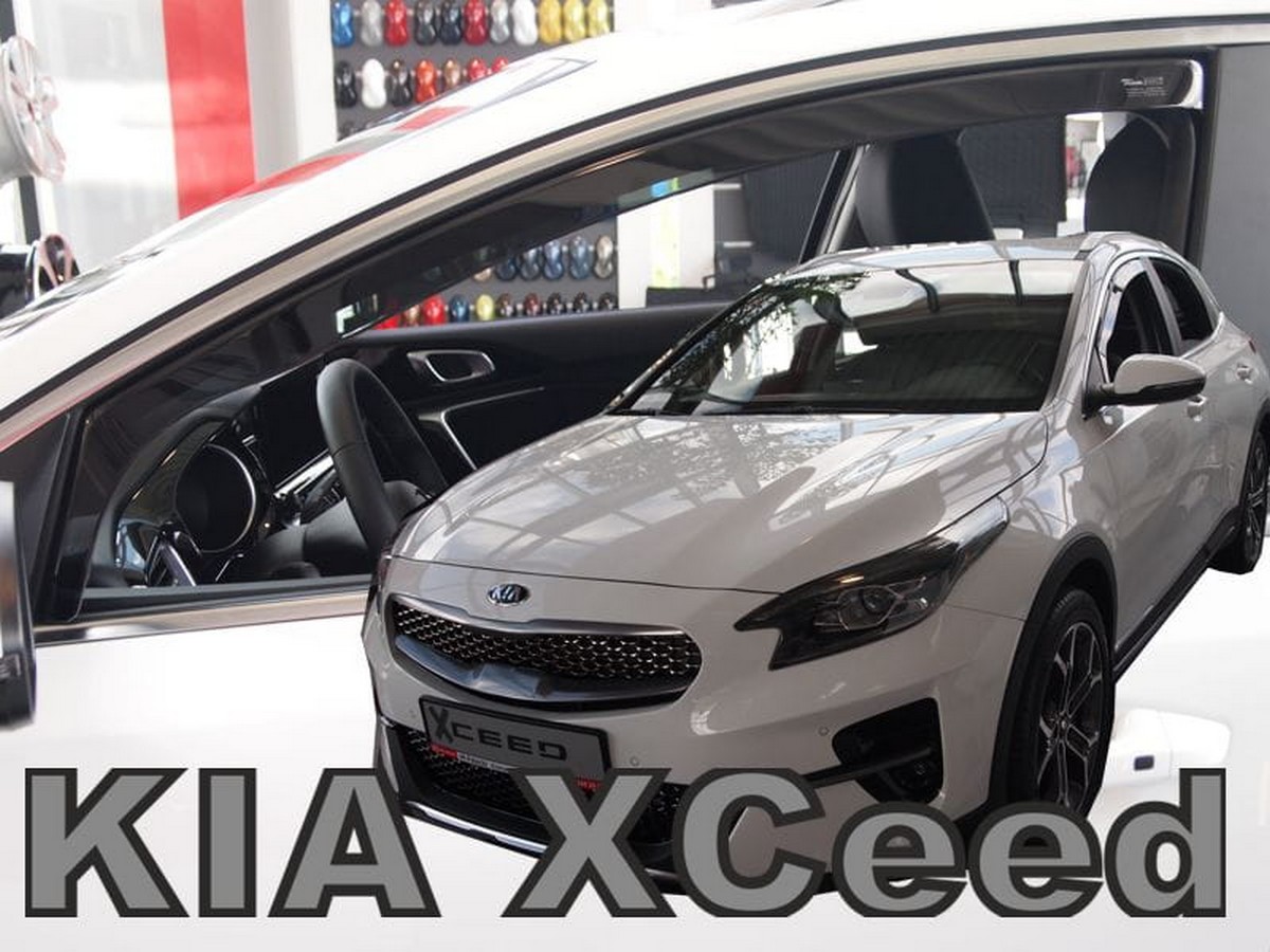 Větrné clony - ofuky oken (deflektory, plexi), Kia XCeed, 2019- , přední