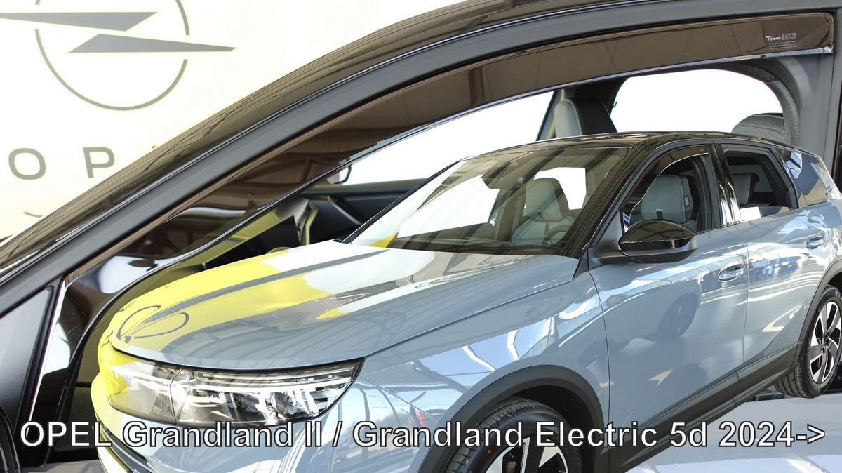 Větrné clony - ofuky oken (deflektory, plexi), Opel Grandland II, 2024- , přední