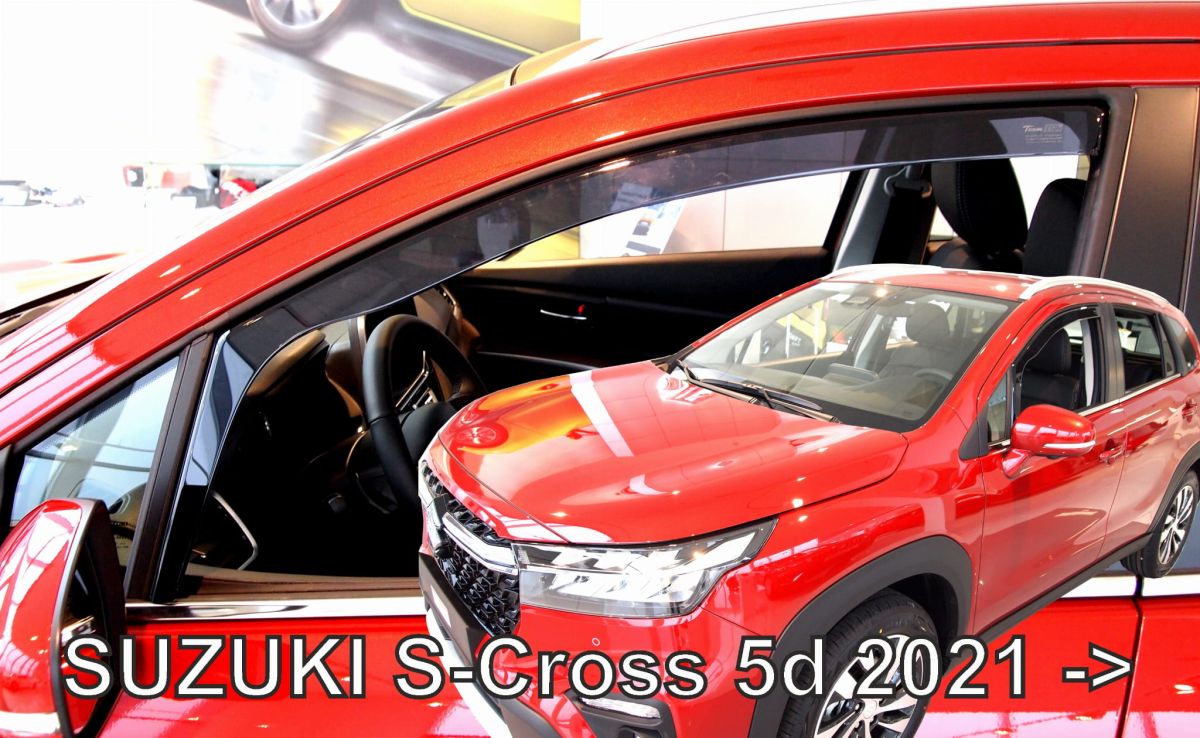 Větrné clony - ofuky oken (deflektory, plexi), Suzuki S-Cross II, 2022- , přední