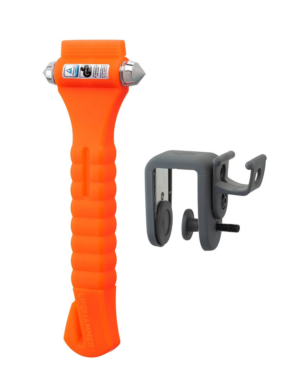 Bezpečností kladívko do auta - LifeHammer oranžové