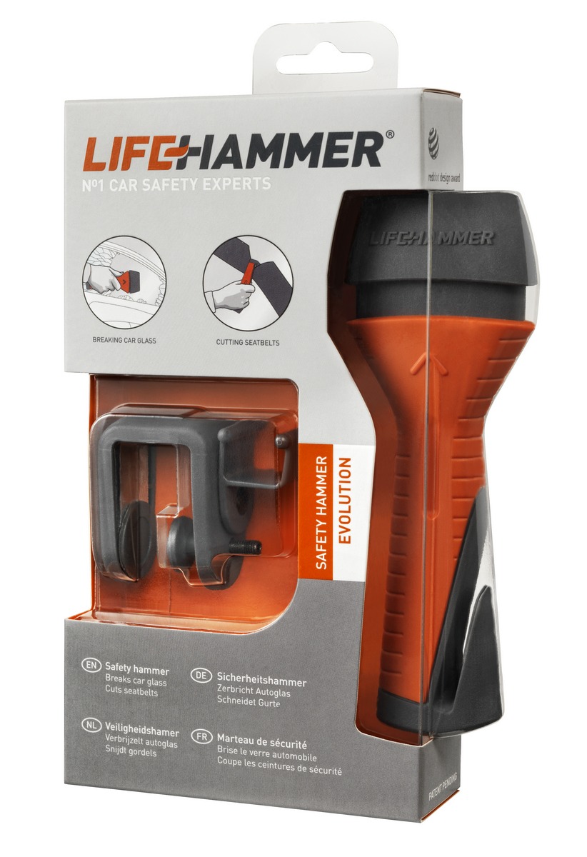 Bezpečností kladívko do auta, LifeHammer EVOLUTION