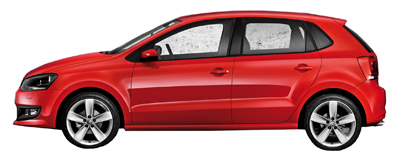 Protisluneční clona, VW Polo V, 2009-2017, Hatchback