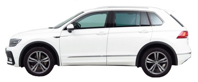 Protisluneční clona, VW Tiguan II, 2016-2024