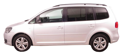 Protisluneční clona, VW Touran I, 2003-2015