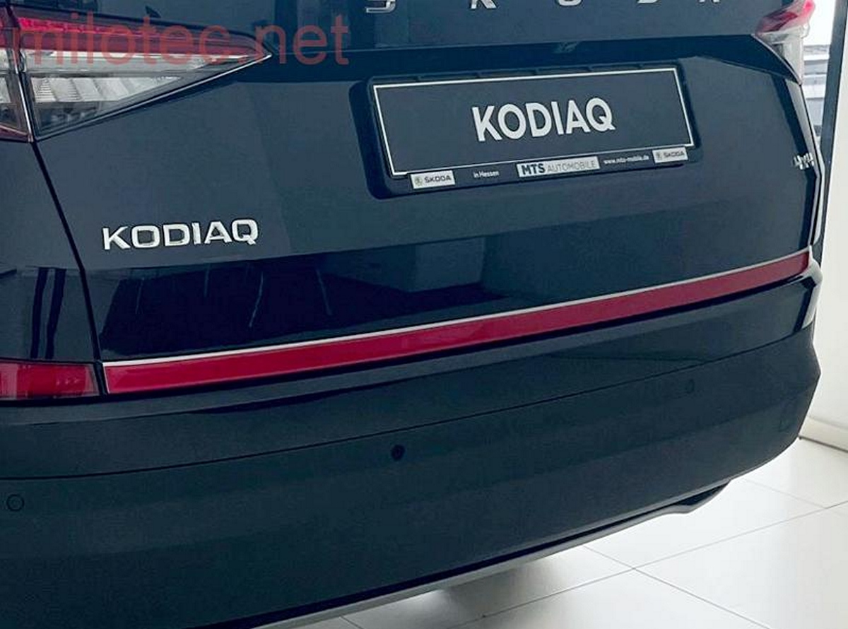 Kryt prahu pátých dveří, Škoda Kodiaq 2021- , Facelift, Silver