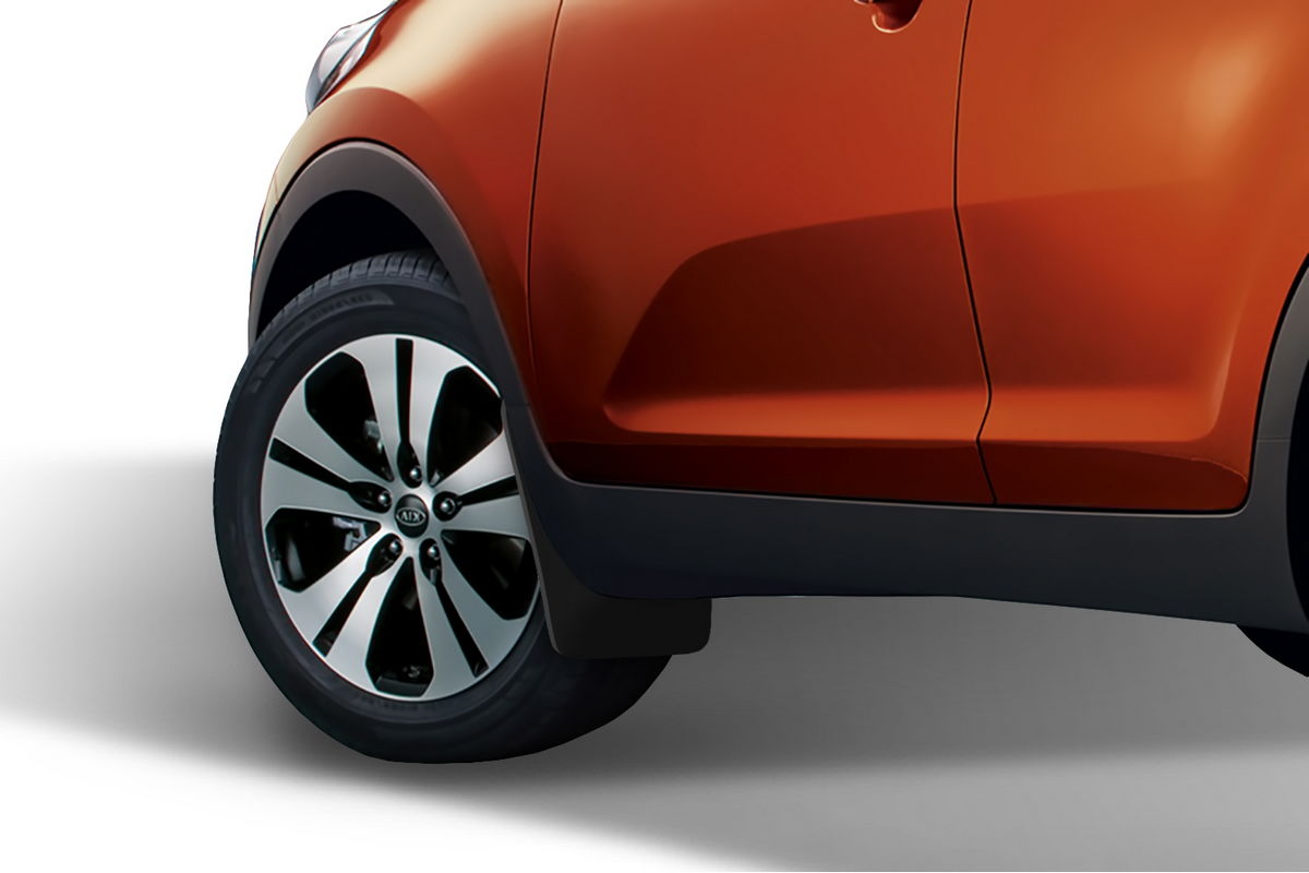 Zástěrky, lapače nečistot, Kia Sportage III, 2010-2015, přední