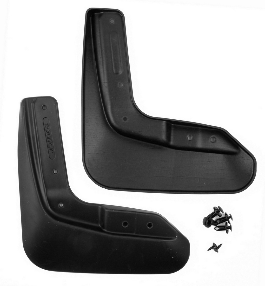 Zástěrky, lapače nečistot, Mitsubishi L200, 2019- , přední
