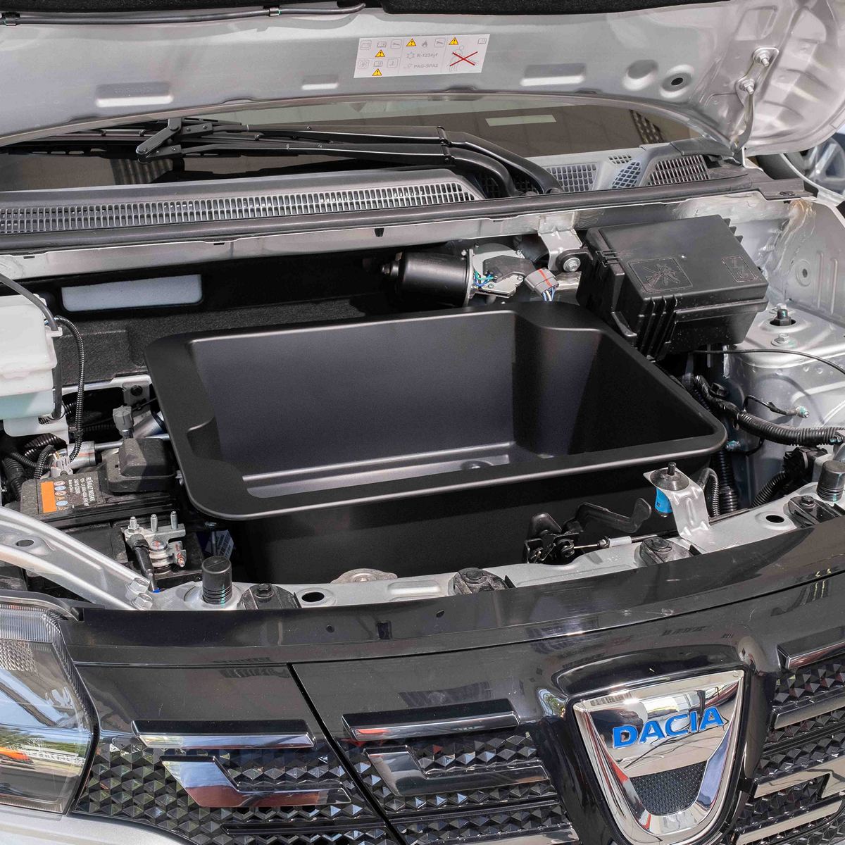 Frunk - úložný prostor v předním kufru, Dacia Spring, 2021-2024