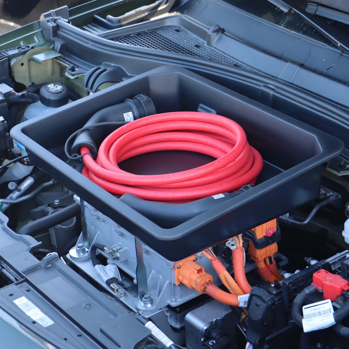 Frunk - úložný prostor v předním kufru, Citroen e-C3 IV, 2024- ,