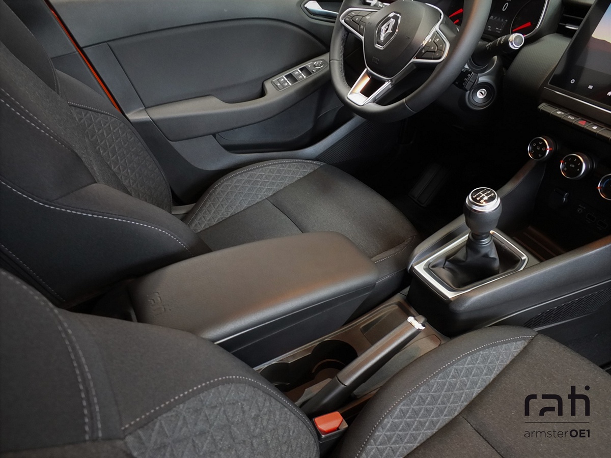 Originální loketní opěrka, Renault Clio, 2019- , without orig. Armrest