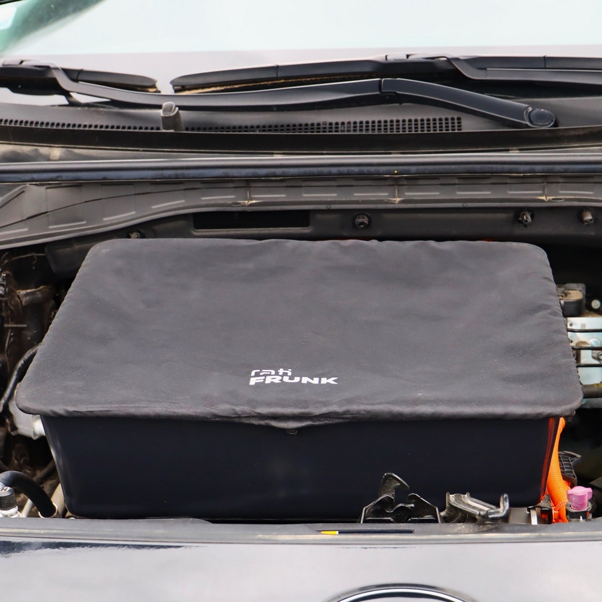 Frunk - úložný prostor v předním kufru, Kia Niro EV, 2018-2022