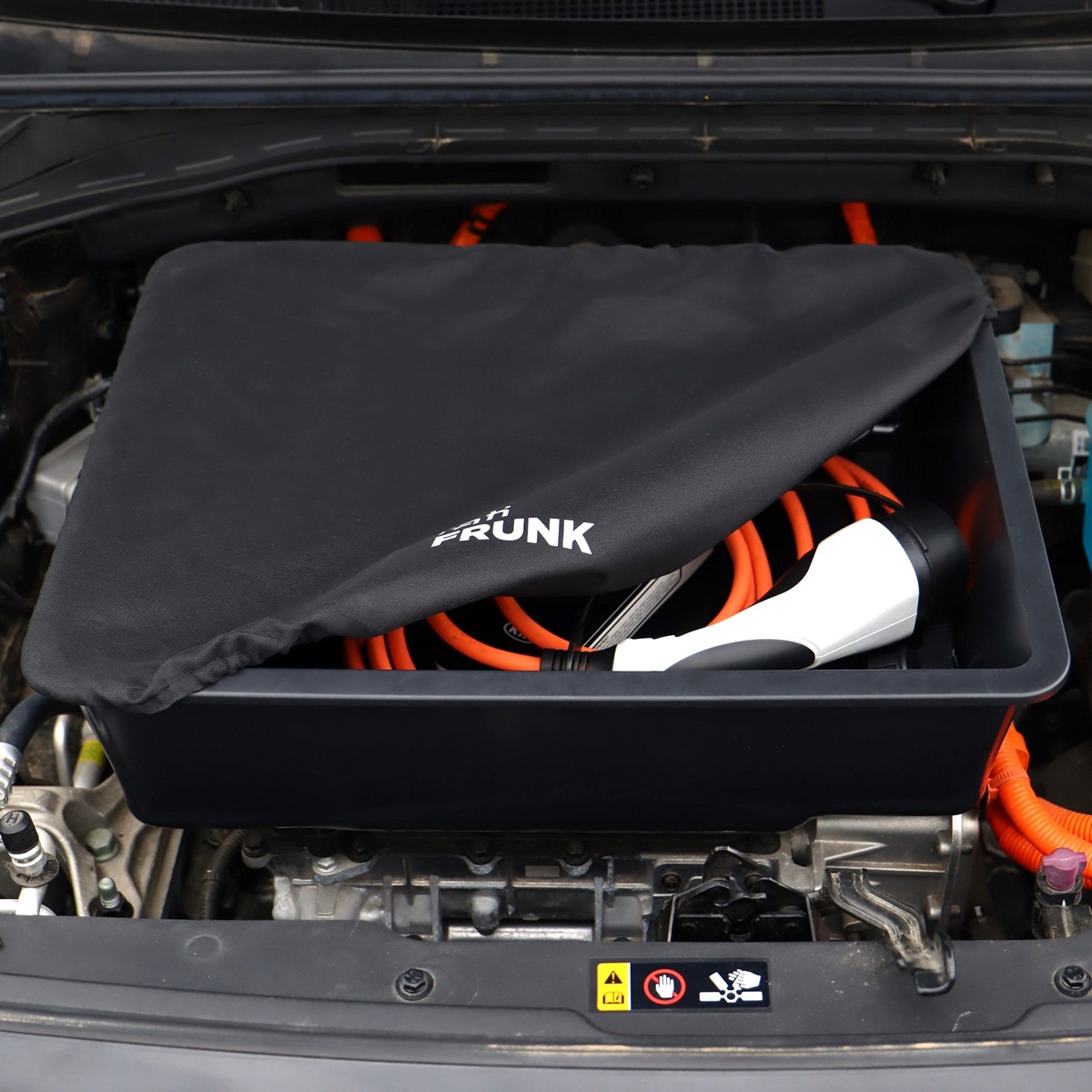 Frunk - úložný prostor v předním kufru, Kia Niro EV, 2018-2022