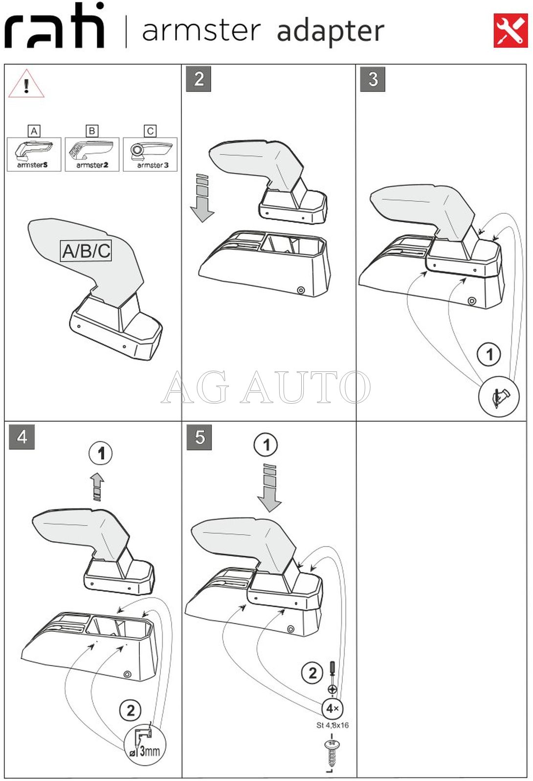 Loketní opěrka Armster 3, Suzuki Jimny IV, 2018- , tkanina