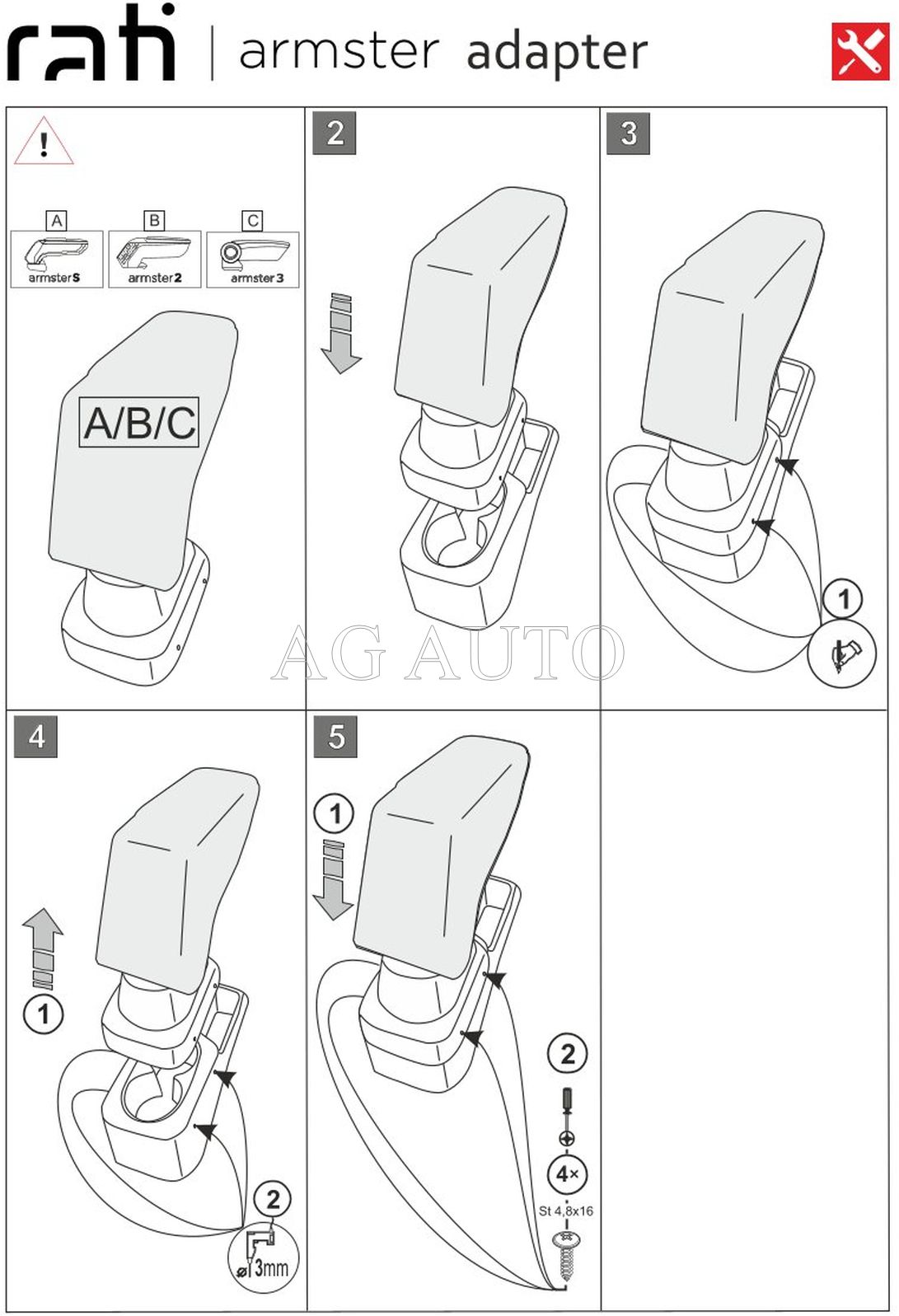 Loketní opěrka Armster 3, Suzuki Jimny, 1998-2018, tkanina