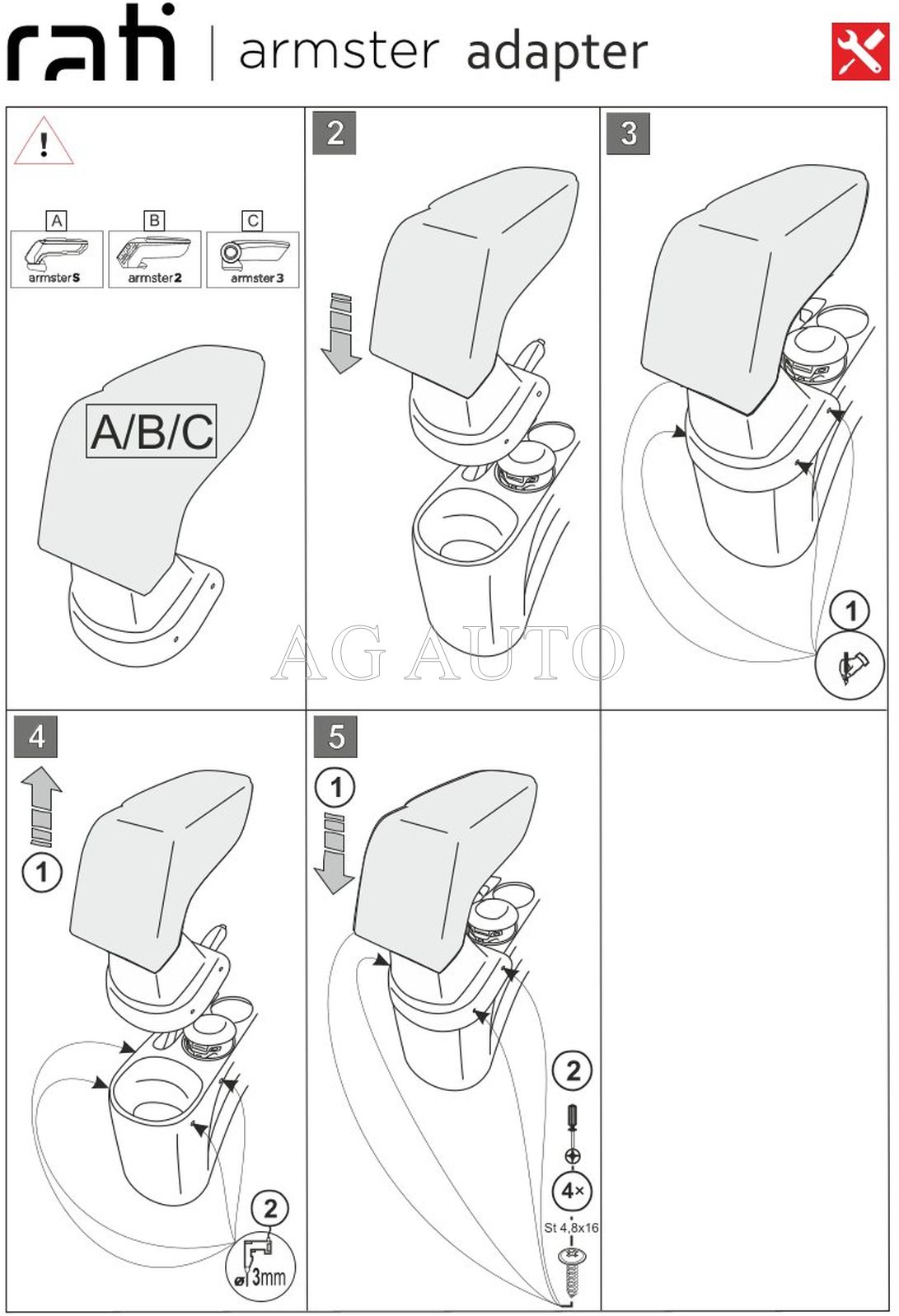 Loketní opěrka Armster 3, Hyundai i20, 2009-2014