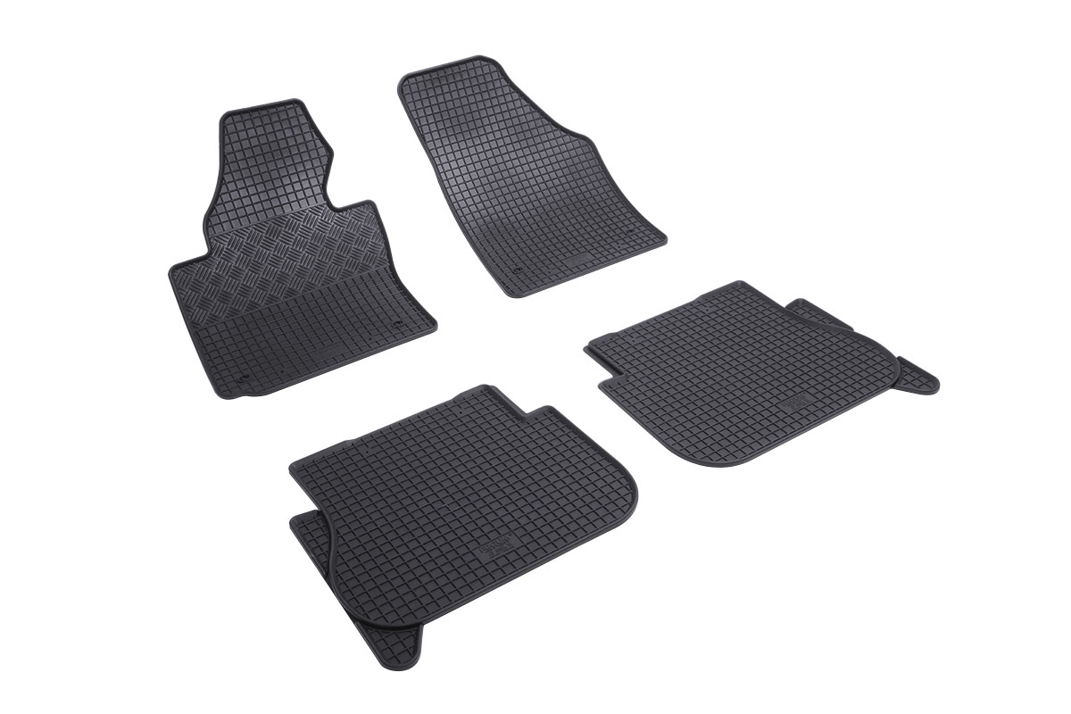Přesné gumové autokoberce Rigum pro VW Caddy, 2003-2020, 5 Sedadel