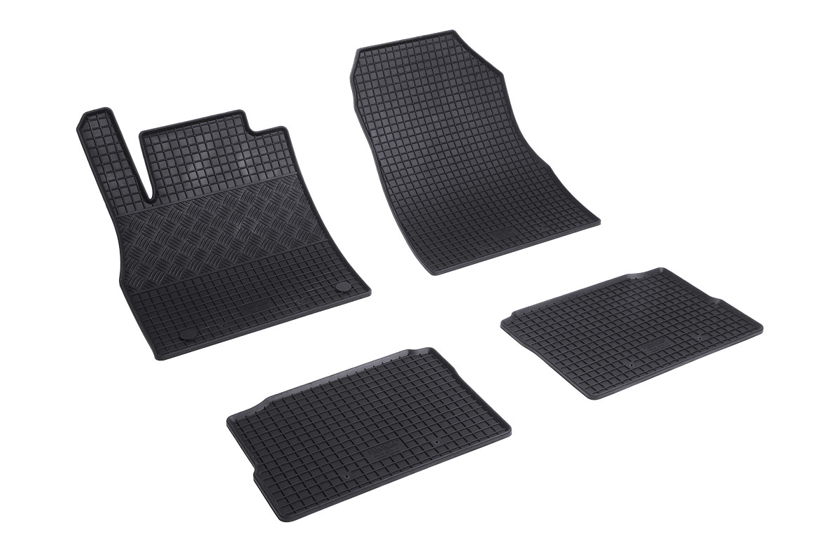 Přesné gumové autokoberce Rigum pro Nissan Micra V, 2016-2022