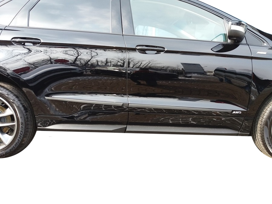 Ochranné boční lišty na dveře, Ford Edge II, 2015-
