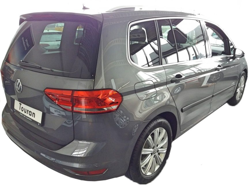 Ochranné boční lišty na dveře, VW Touran II, 2016-