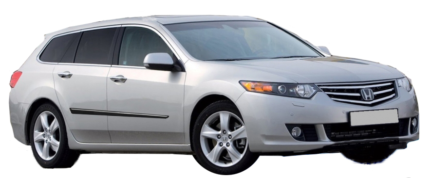 Ochranné boční lišty na dveře, Honda Accord VIII, 2008-2015, Combi
