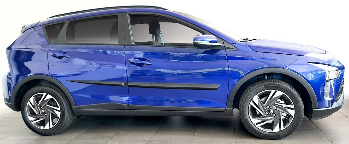 Ochranné boční lišty na dveře, Hyundai Bayon, 2021-